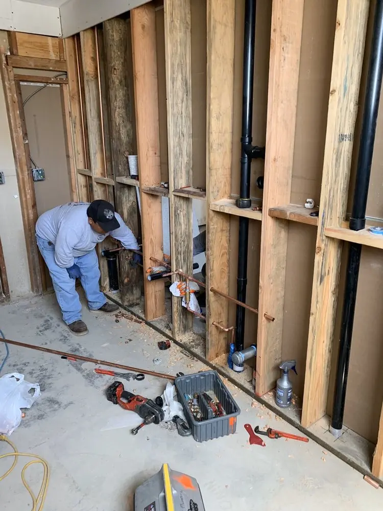 Commercial rough-in plumbing for Gas Line Repair in Broadstone Village
